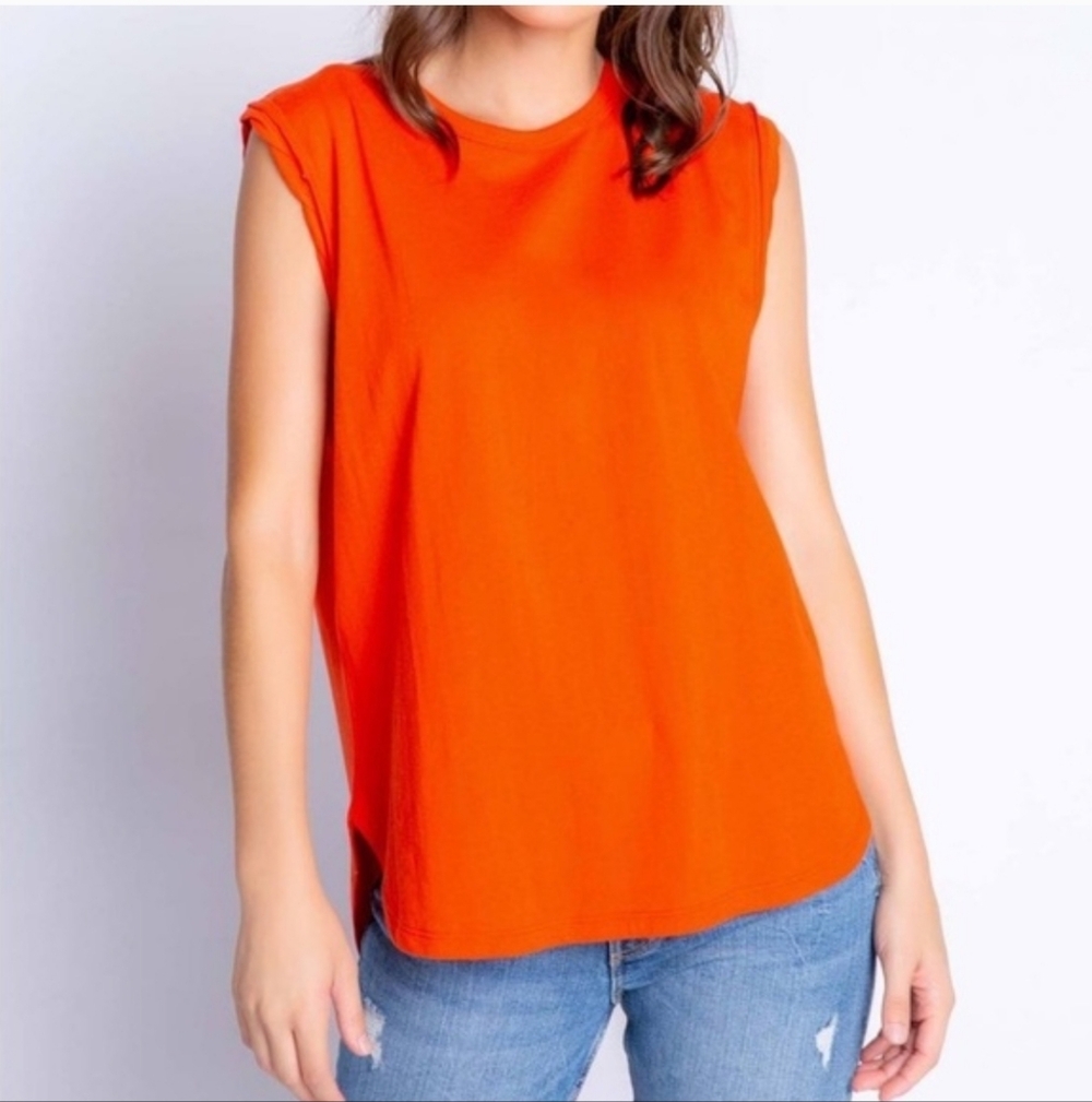 PJ Salvage Back to Basics Tank Size L in Fire NWT